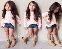 Natalie was born in the year 2010 and right after some years, she started chasing her career as a young model.